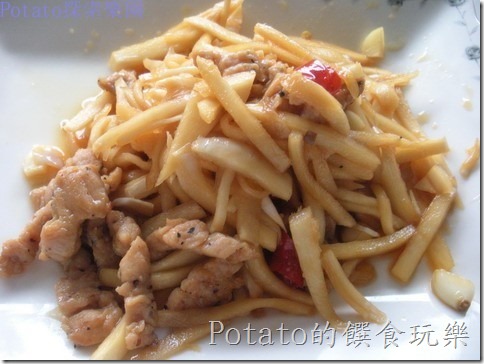 《食譜》091 酸筍絲炒肉絲料理