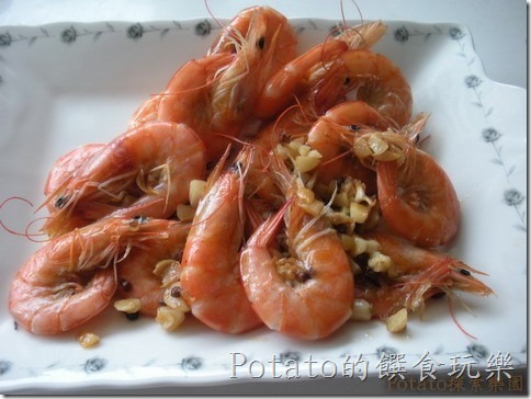 炒一盤楜椒蝦