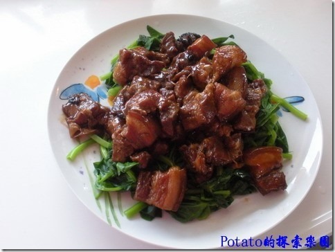 自己動手做─滷肉加豆苗(色香味俱全)04