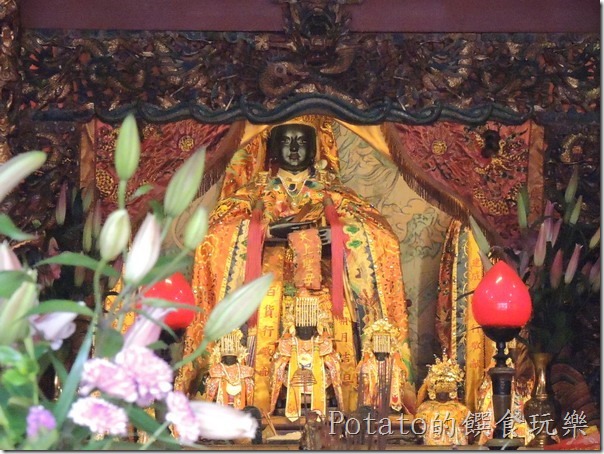 旗山天后宮的媽祖神像