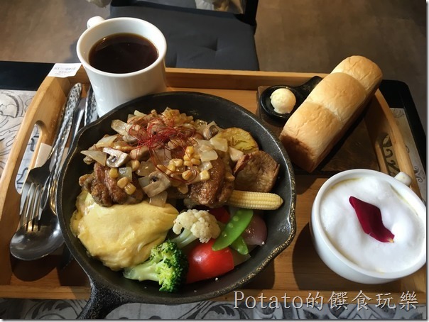 多一點咖啡-奶油玉米雞腿