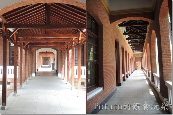 成大力行校區的迴廊