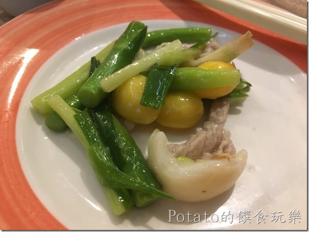 晚香玉筍炒百果