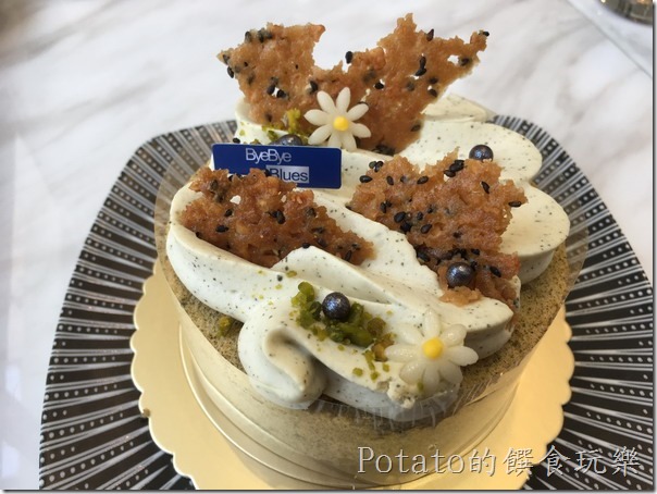 bye bye blues Taiwan阿里山蜜香金萱戚風蛋糕1