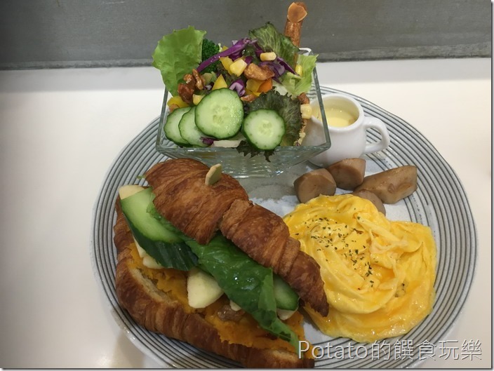 小日子咖啡可頌蔬果地瓜
