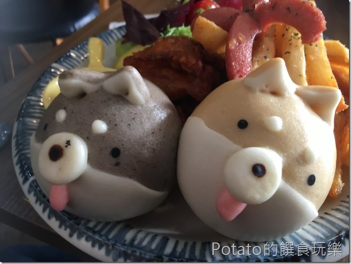 豆弄早午餐雙色柴犬餐11