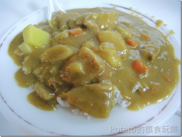 上富小吃店咖哩飯