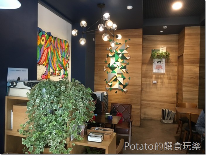 豆弄早午餐餐廳內2