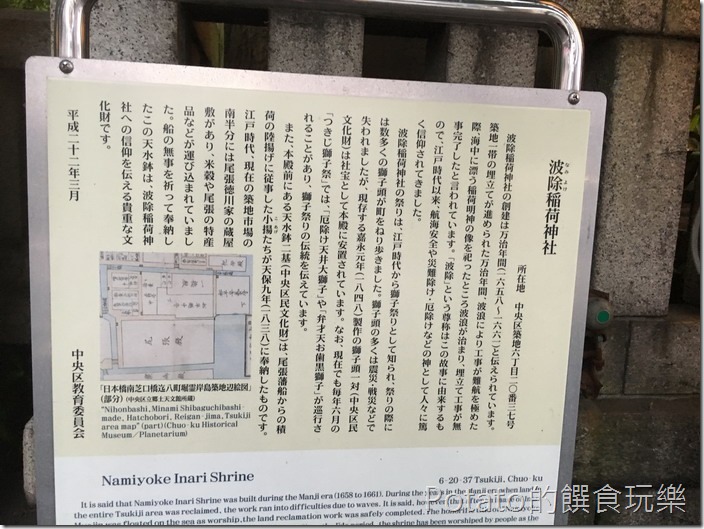 築地市場神社介紹