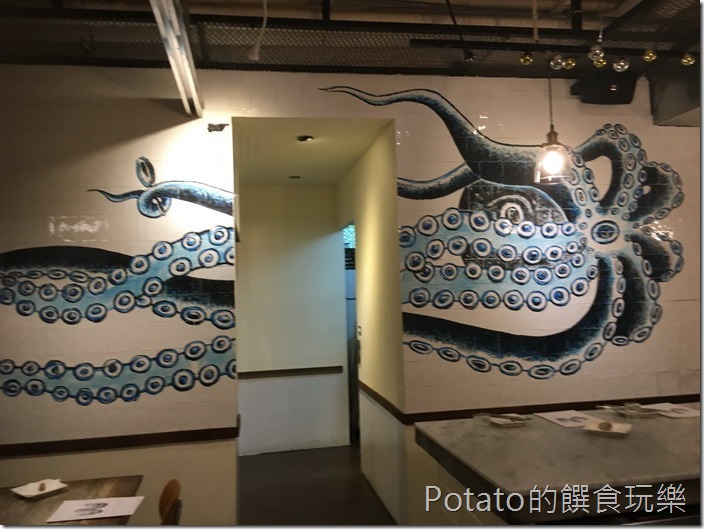 墾丁迷路小章魚壁畫