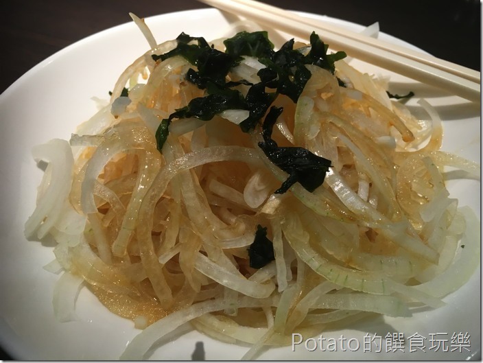 銀座日式料理涼拌洋蔥