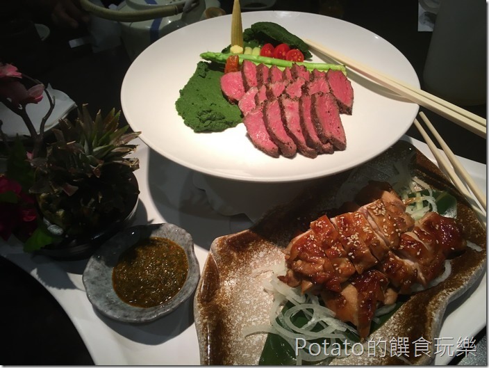 銀座日式料理雙拼