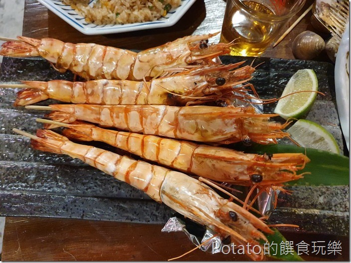 酒呵呵烤蝦1