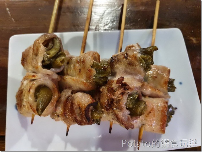 酒呵呵考培根捲