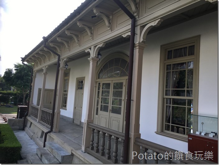 原台南廳長官邸廊道1