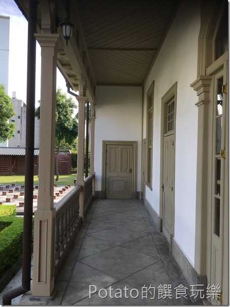 原台南廳長官邸廊道