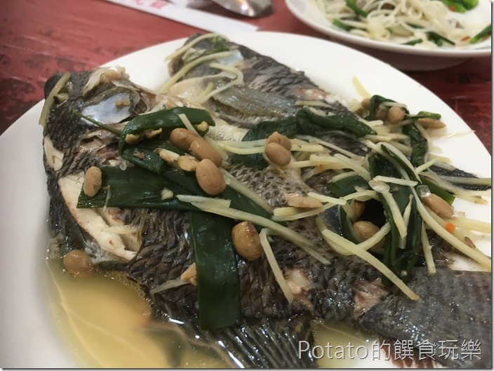 土城海產店豆醬吳郭魚1