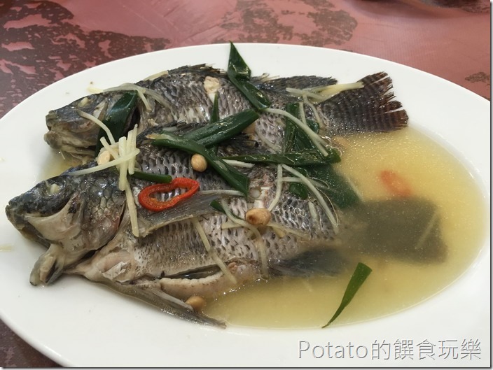 土城海產店豆醬吳郭魚