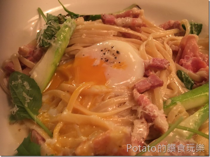 索緹餐酒館水波蛋麵
