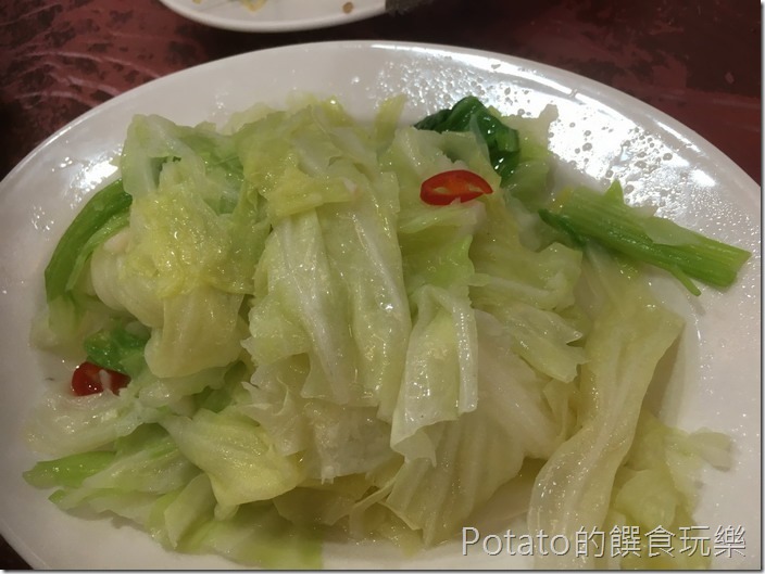 土城海產店高麗菜