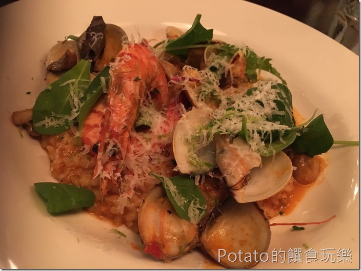 索緹餐酒館鮮蝦燉飯