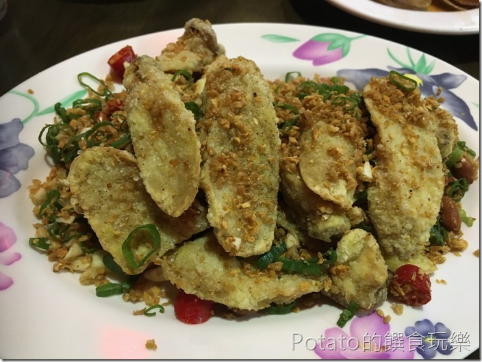 松仔腳燒烤海產鹽酥杏鮑菇