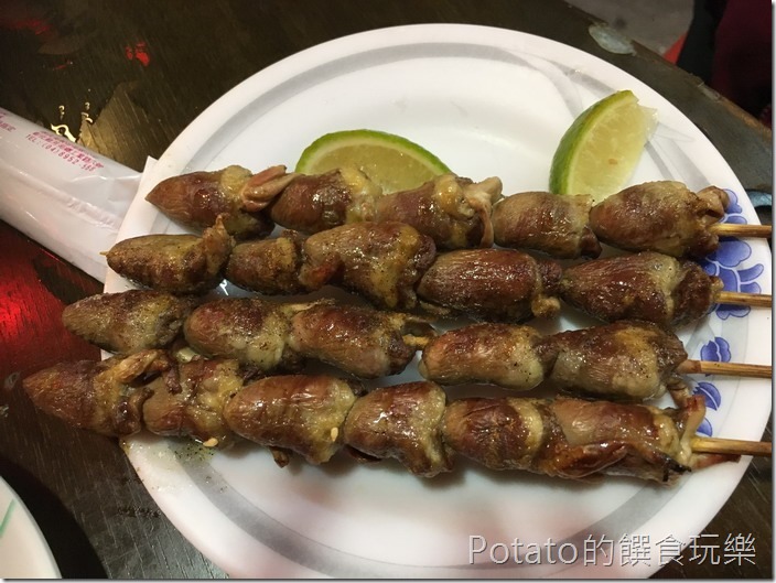 松仔腳燒烤海產烤雞心1