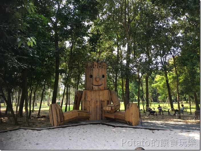 台南水道博物館森林裡的水道工程師