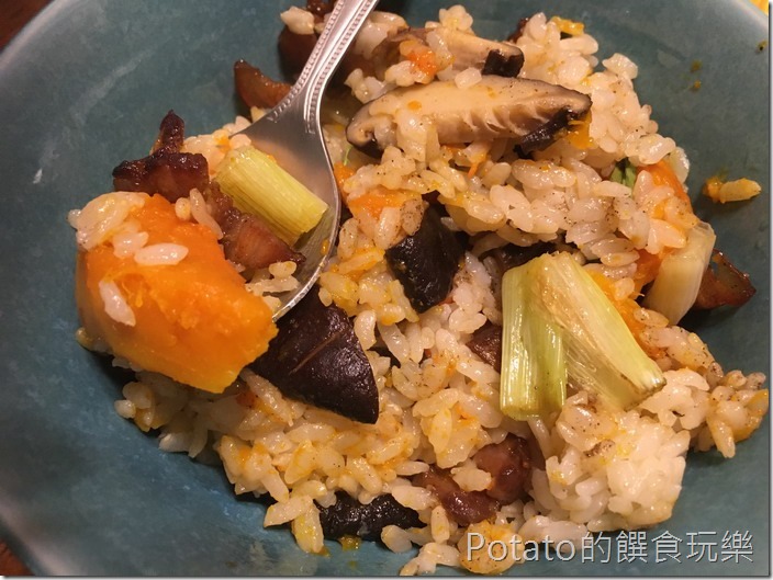 南瓜臘味飯1
