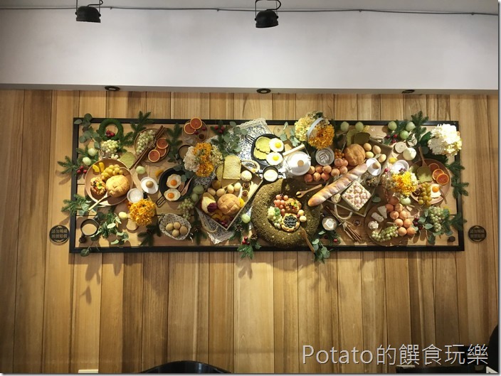 6吋盤早午餐五妃店壁飾
