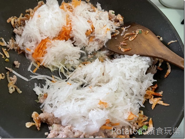 蘿蔔絲餅炒料1