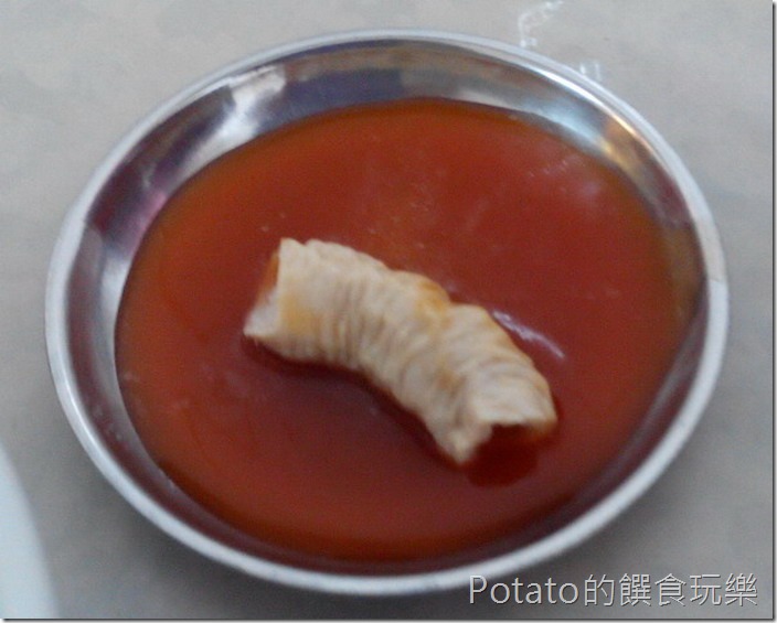 慶中街豬血湯大腸頭