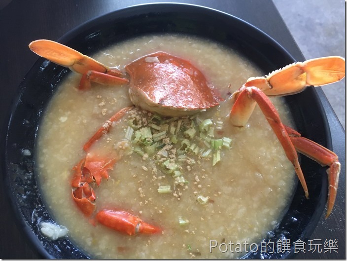 阿美螃蟹粥招牌