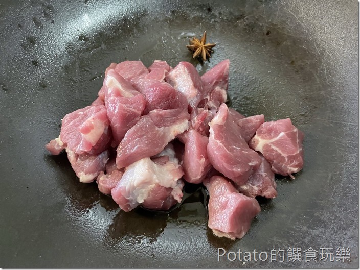 高麗菜乾滷肉前置作業