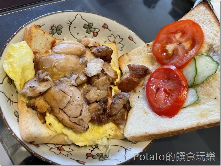 小璋炭烤輕食燻雞吐司2