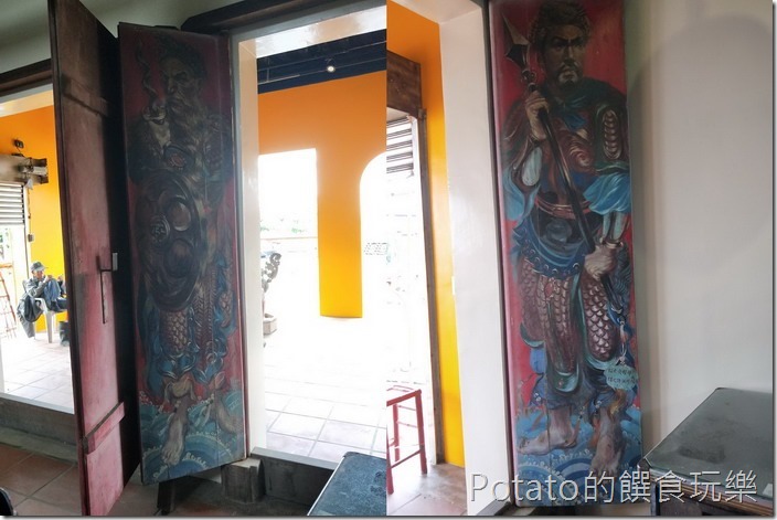 府城天神鎮門宮門神