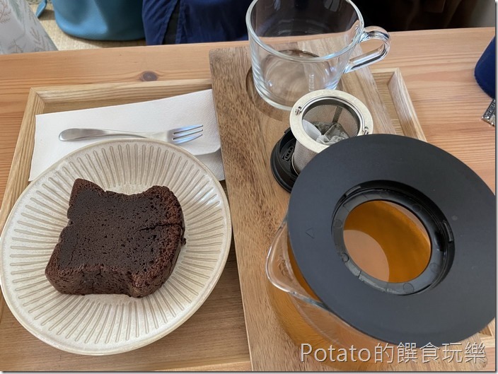 西竹圍之丘圍讀咖啡布朗尼