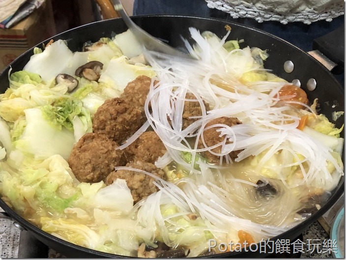 獅子頭白菜滷年菜粉絲