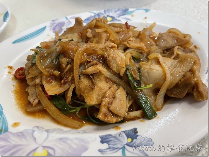 仁友平價小館炒山豬肉