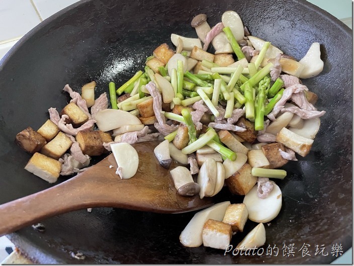 蘆筍什錦炒2
