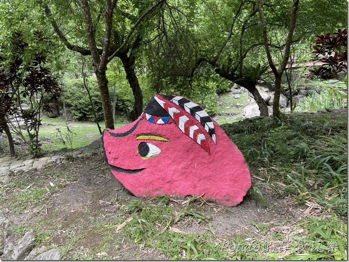 來吉部落山豬彩繪1