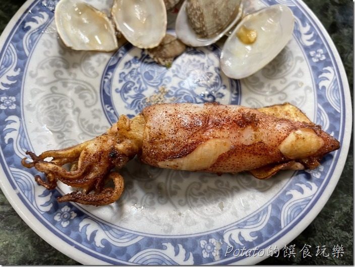 台東富岡特選餐廳乾煎小管