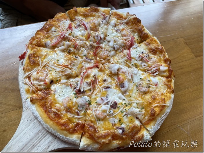 Dor留手工義大利麵海鮮披薩