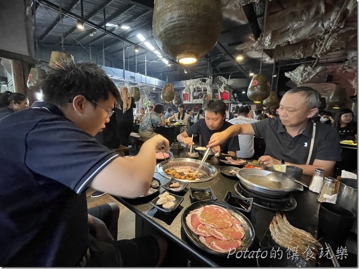 【逐鹿炭火烤肉】10