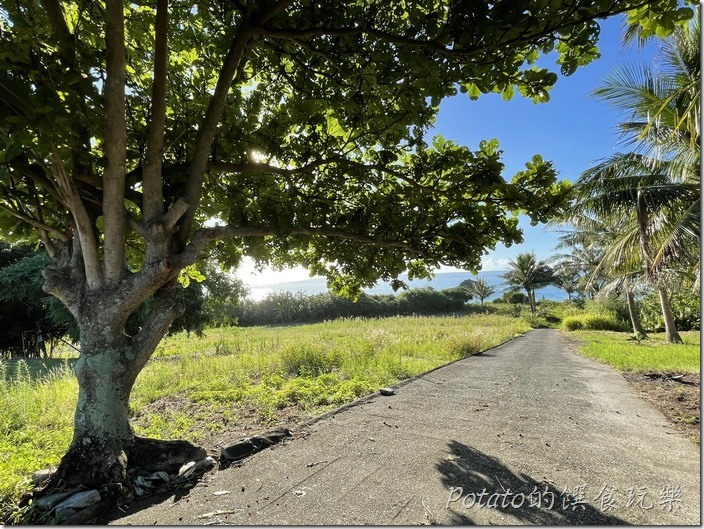 藍色珊瑚礁民宿外海邊1