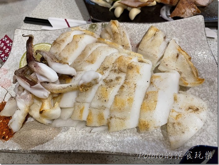 湖美海鮮烤花枝