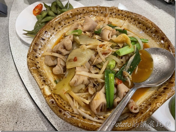 湖美海鮮薑絲炒大腸