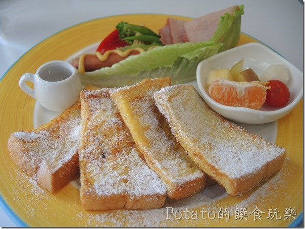 白色曙光的法國土司早午餐2