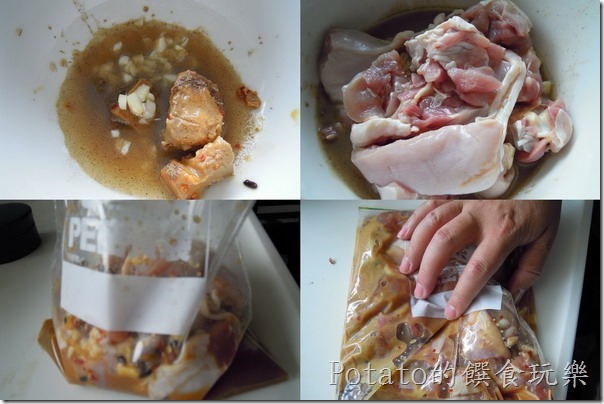 豆乳雞的醃製作法