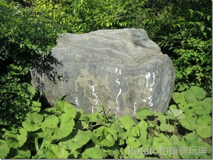 日本三溪園園景石